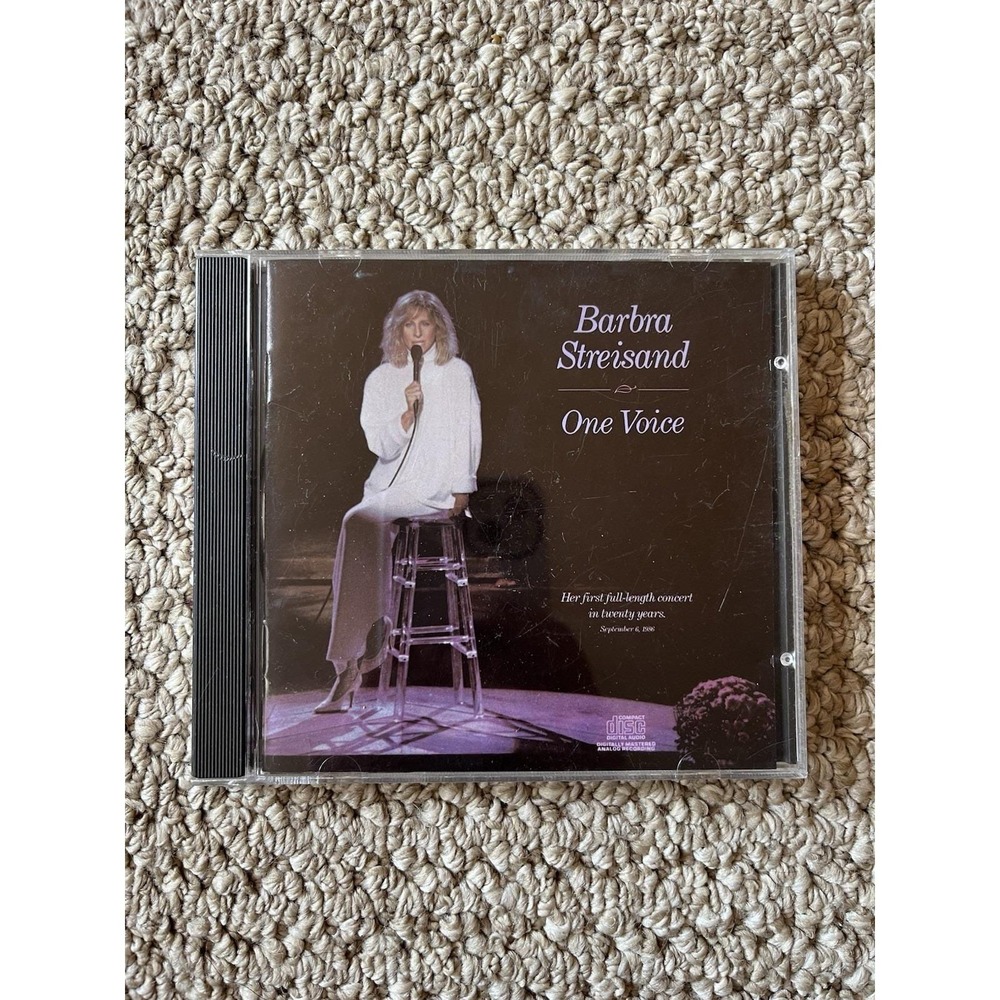 One Voice: Barbara Streisand Music CD *